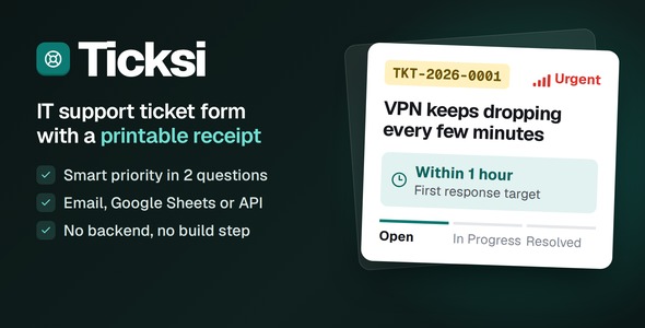 Ticksi preview